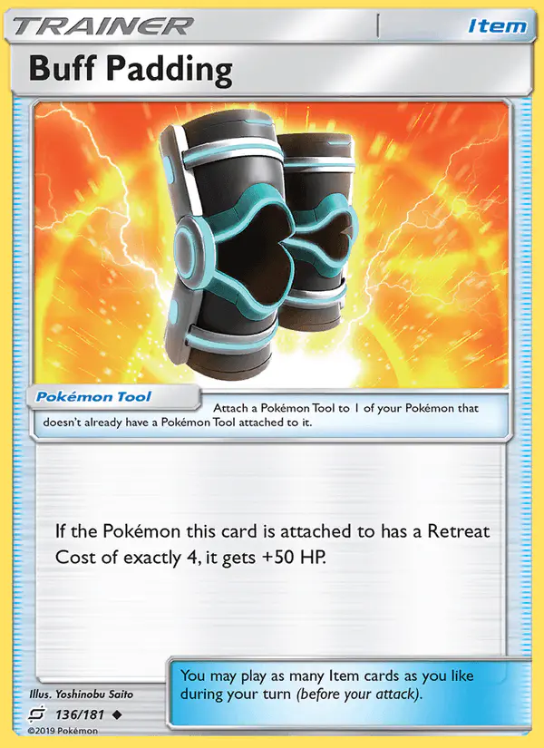 Carta Buff Padding 136/181 de Team Up
