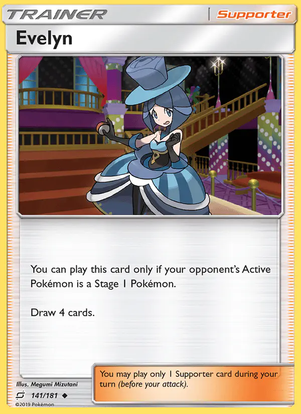 Carta Evelyn 141/181 de Team Up