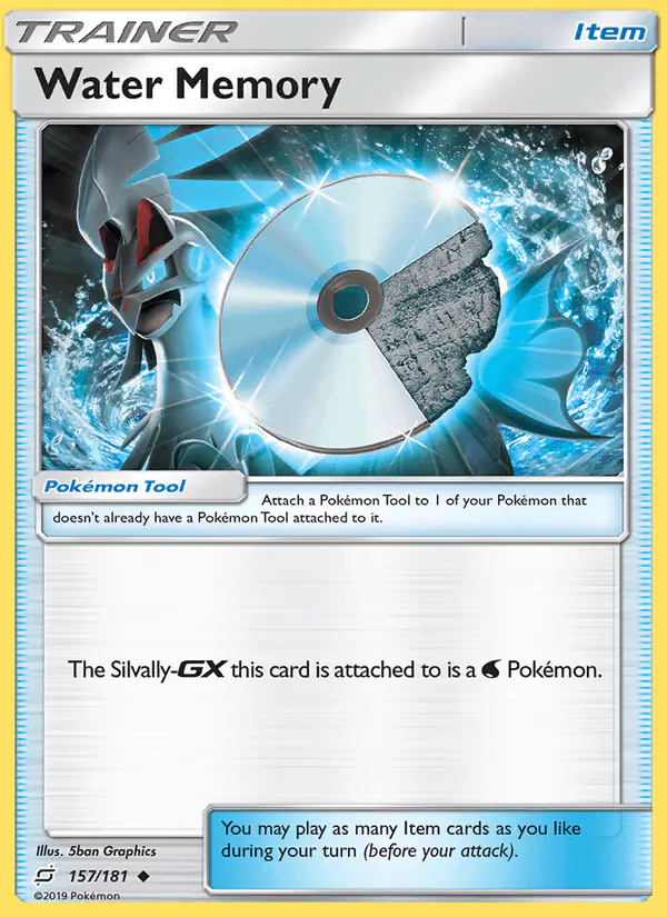 Carta Water Memory 157/181 de Team Up