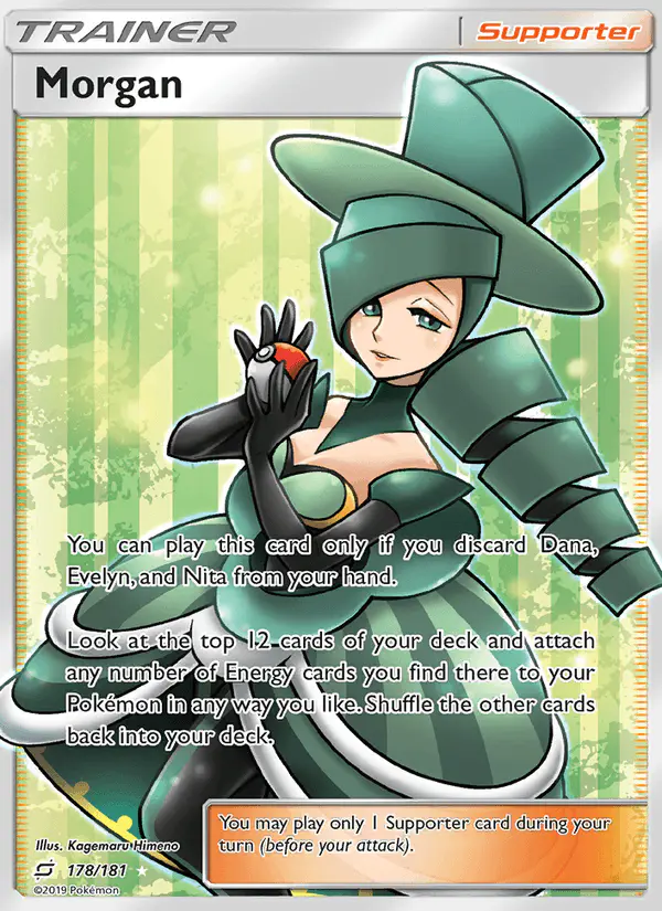 Carta Morgan 178/181 de Team Up
