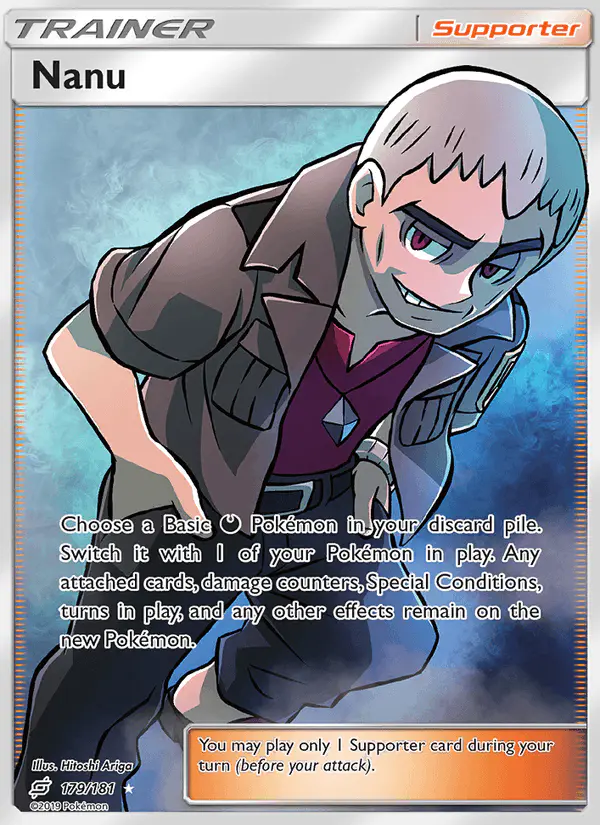 Carta Nanu 179/181 de Team Up