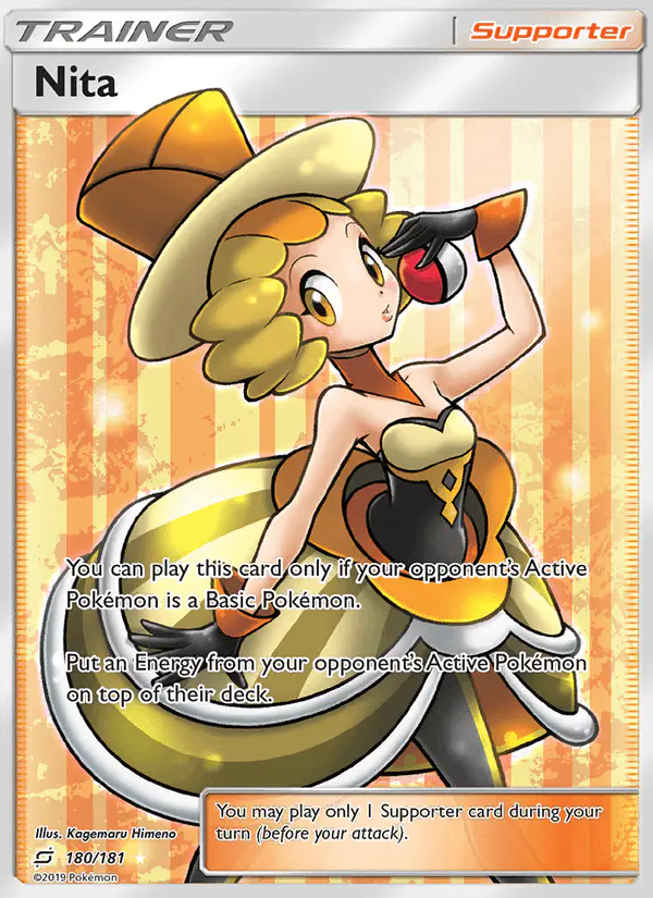 Carta Nita 180/181 de Team Up
