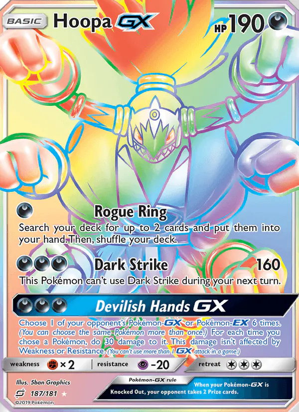 Carta Hoopa GX 187/181 de Team Up