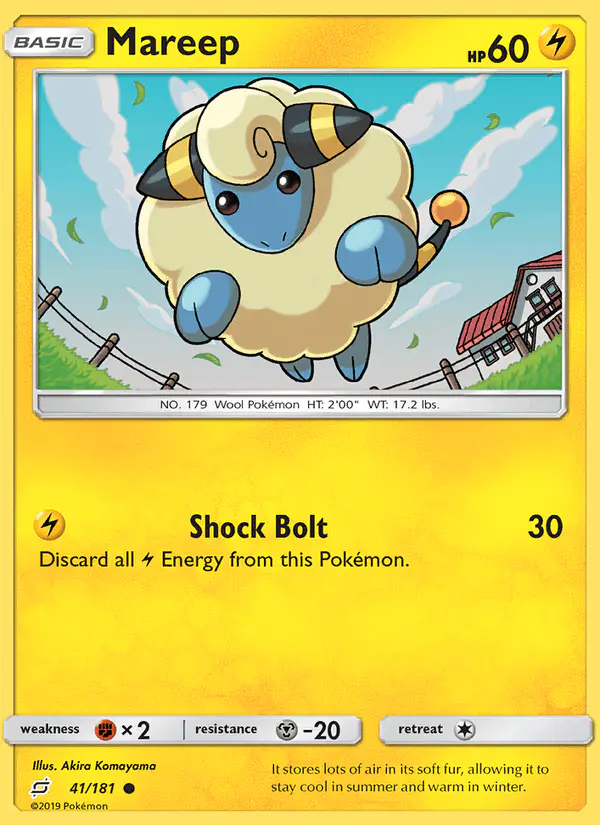 Carta Mareep 41/181 de Team Up