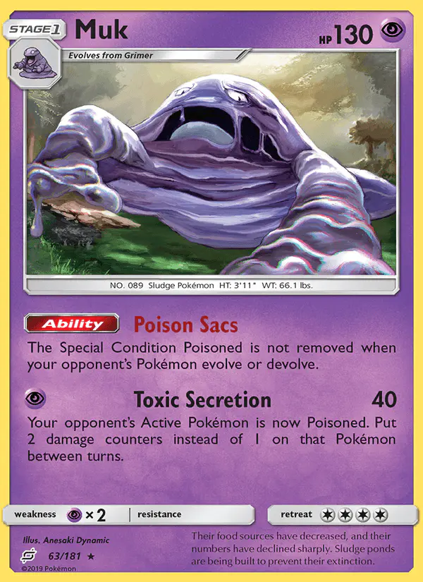 Carta Muk 63/181 de Team Up
