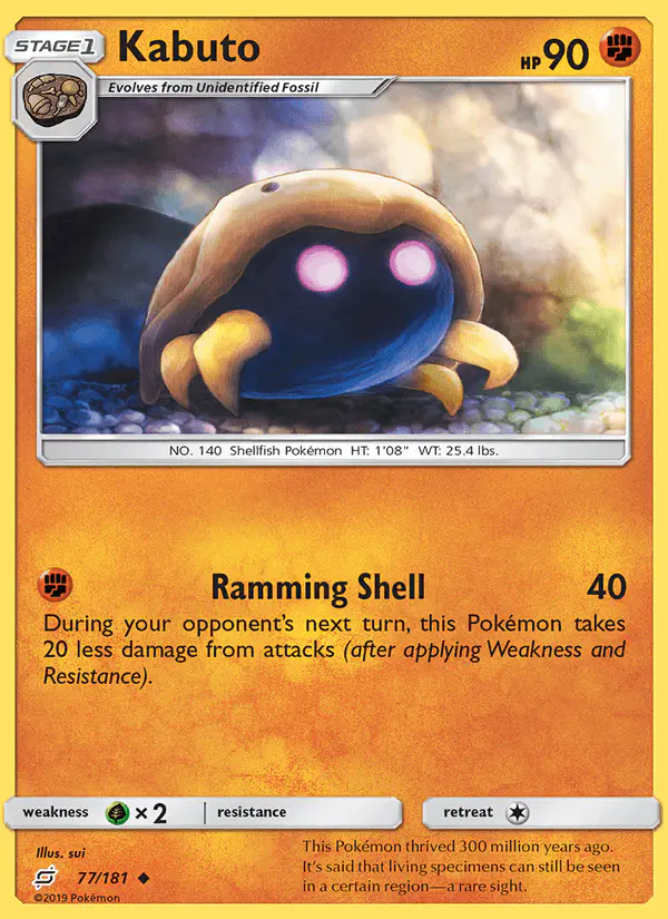 Carta Kabuto 77/181 de Team Up