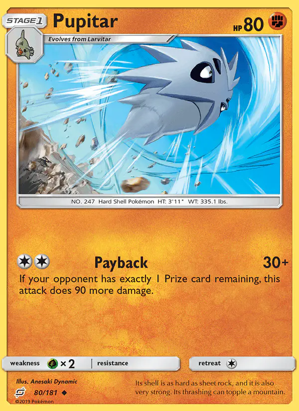 Carta Pupitar 80/181 de Team Up