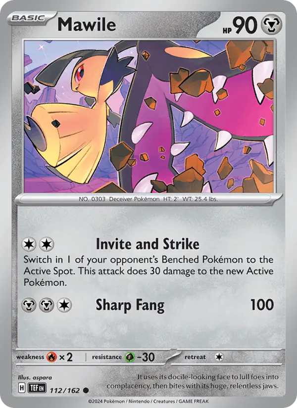 Carta Mawile 112/162 de Temporal Forces