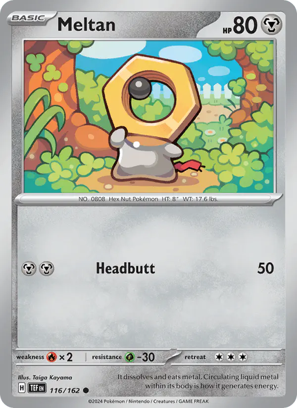 Carta Meltan 116/162 de Temporal Forces