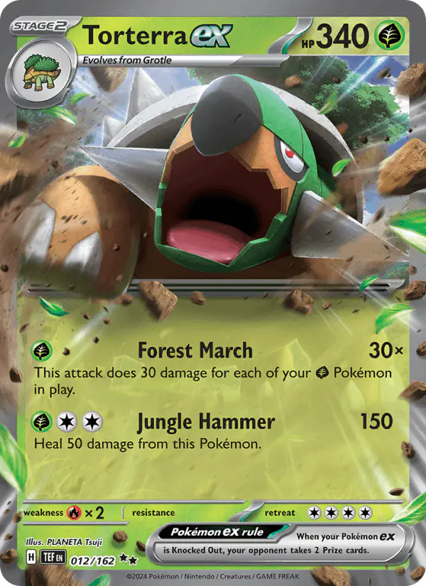 Carta Torterra ex 012/162 de Temporal Forces