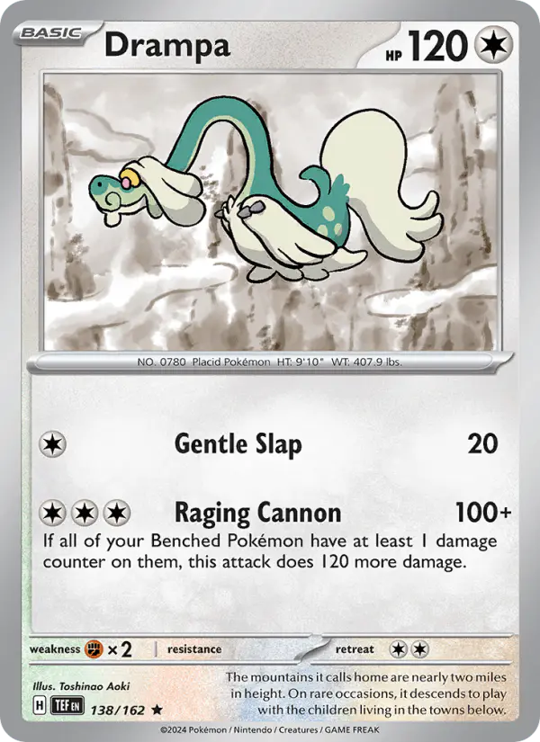 Carta Drampa 138/162 de Temporal Forces