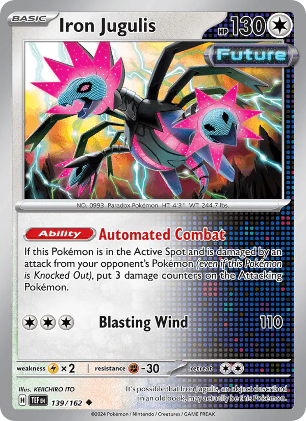 Carta Iron Jugulis 139/162 de Temporal Forces