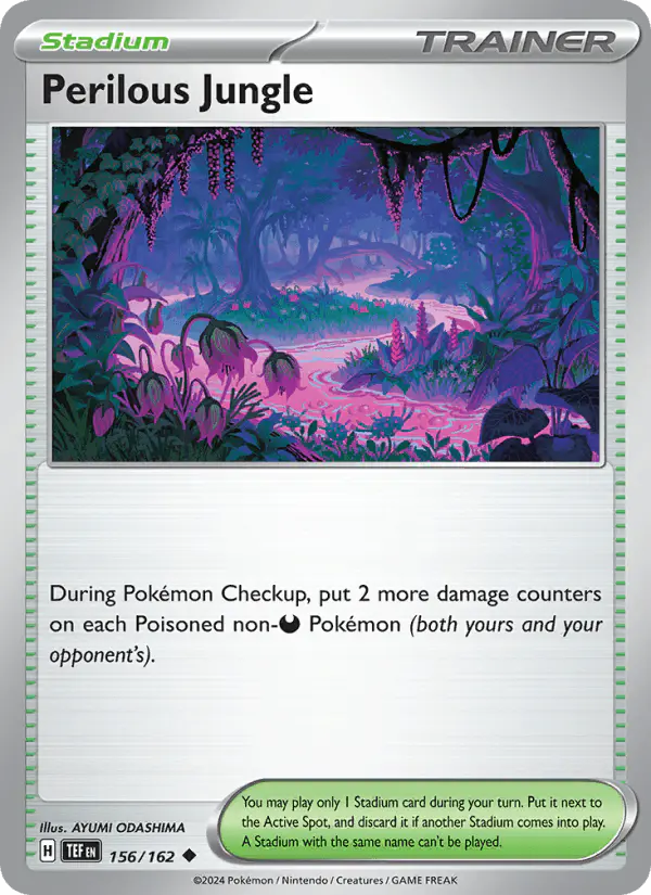 Carta Perilous Jungle 156/162 de Temporal Forces