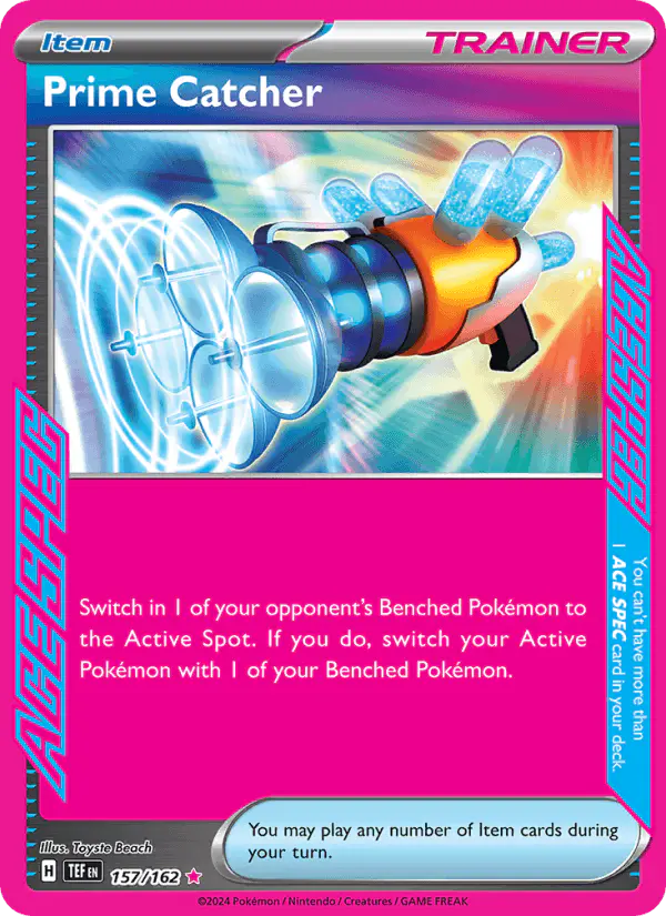 Carta Prime Catcher 157/162 de Temporal Forces
