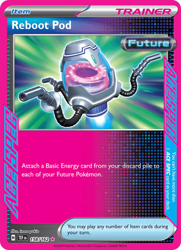 Carta Reboot Pod 158/162 de Temporal Forces