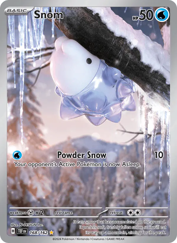 Carta Snom 168/162 de Temporal Forces
