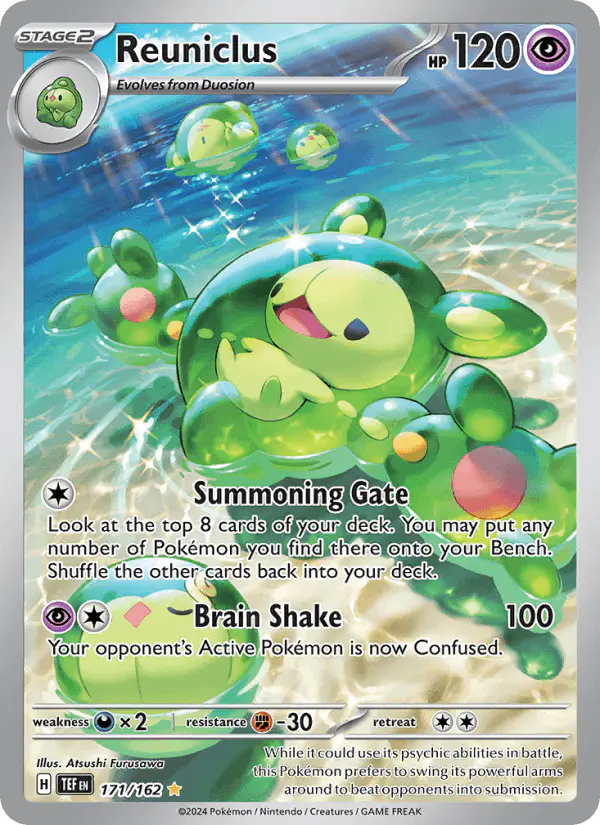 Carta Reuniclus 171/162 de Temporal Forces