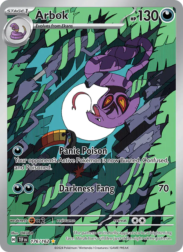 Carta Arbok 176/162 de Temporal Forces