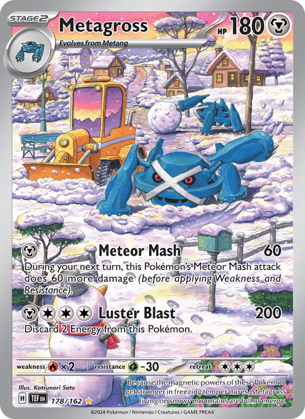 Carta Metagross 178/162 de Temporal Forces