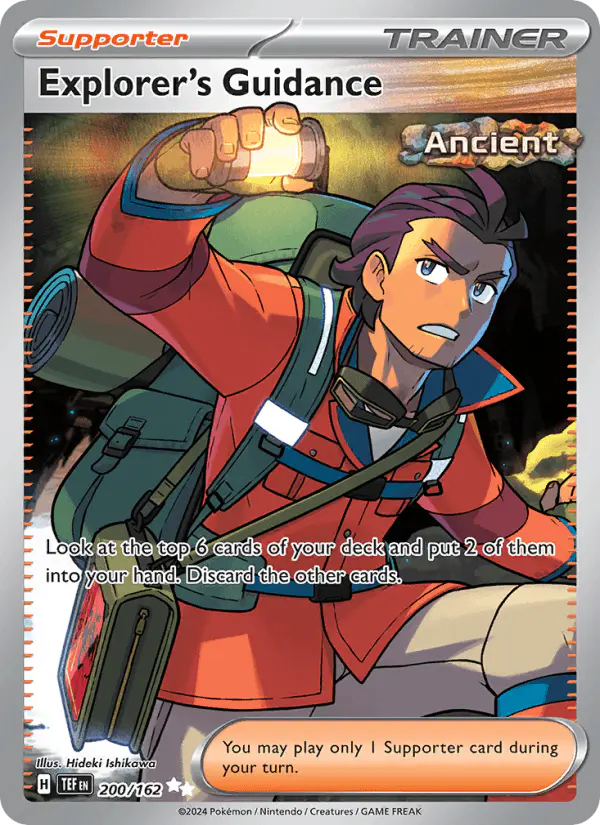 Carta Explorer's Guidance 200/162 de Temporal Forces