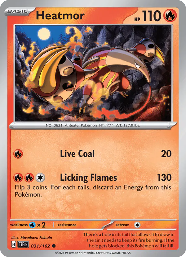 Carta Heatmor 031/162 de Temporal Forces