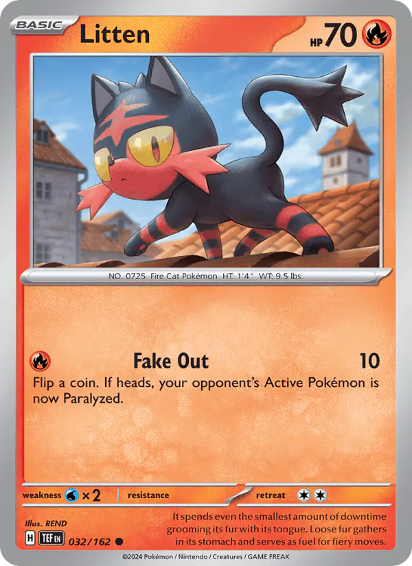 Carta Litten 032/162 de Temporal Forces