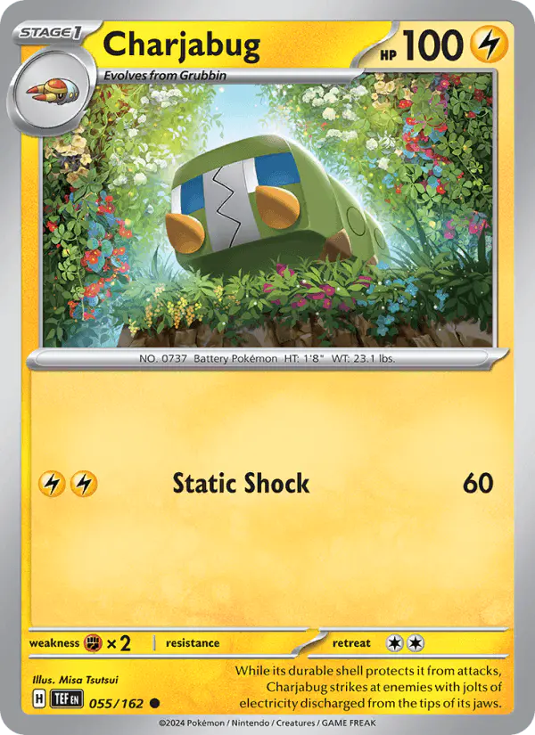 Carta Charjabug 055/162 de Temporal Forces