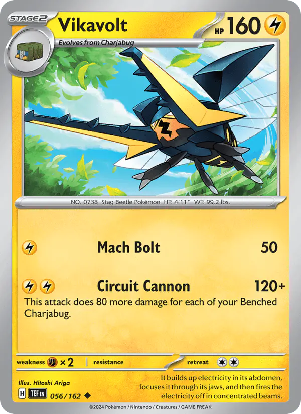 Carta Vikavolt 056/162 de Temporal Forces