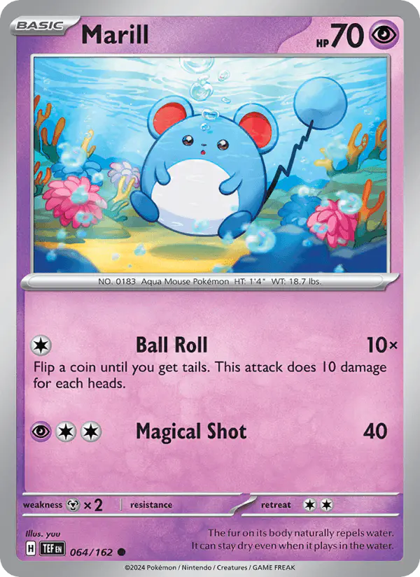Carta Marill 064/162 de Temporal Forces