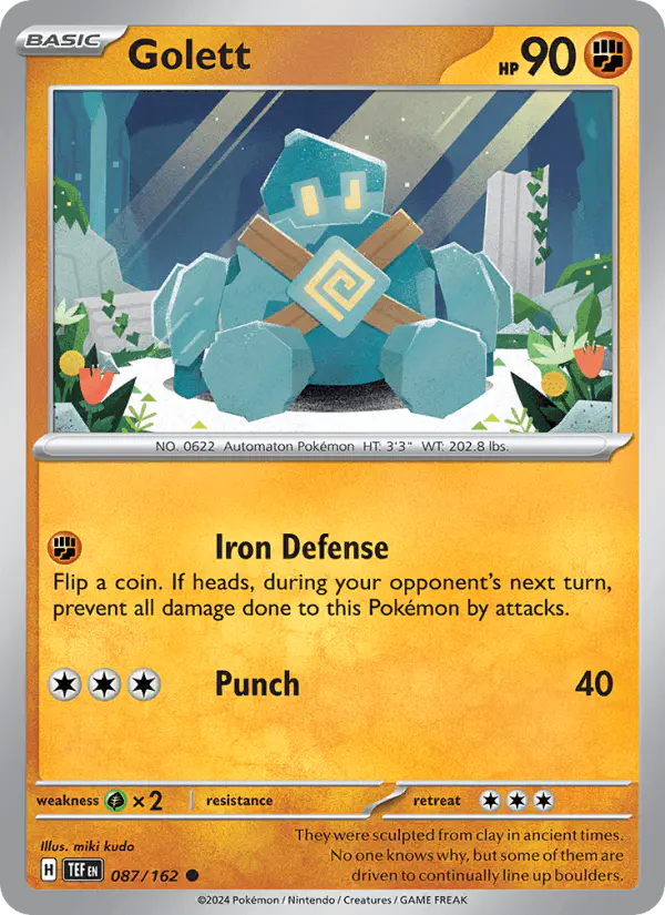 Carta Golett 087/162 de Temporal Forces