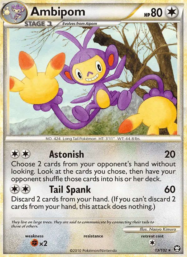 Carta Ambipom 13/102 de Triumphant
