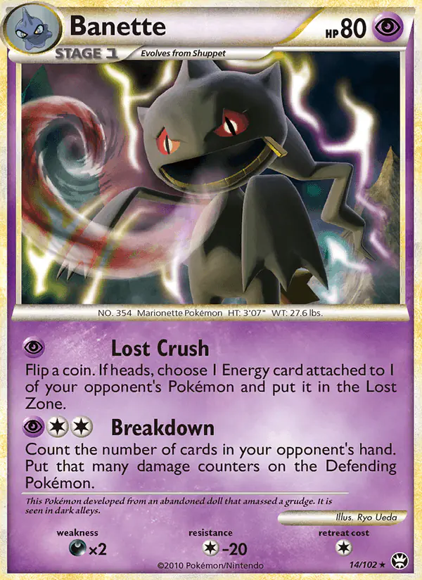 Carta Banette 14/102 de Triumphant