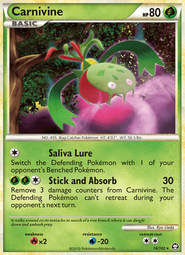 Carta Carnivine 16/102 de Triumphant