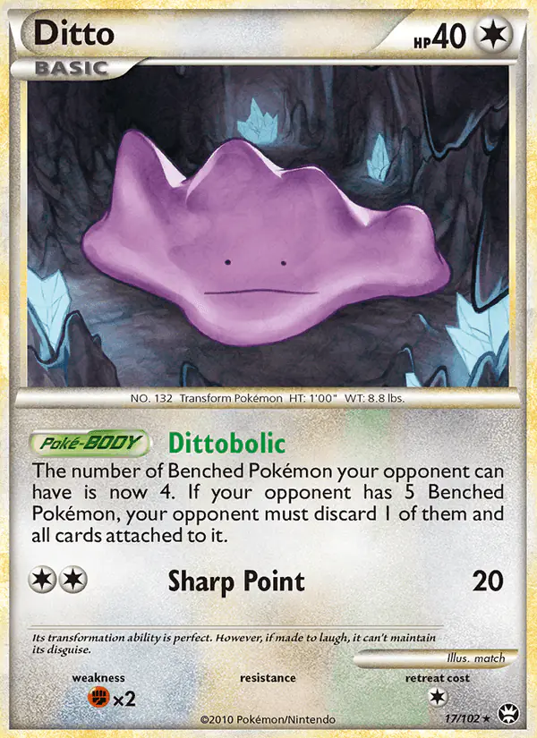 Carta Ditto 17/102 de Triumphant