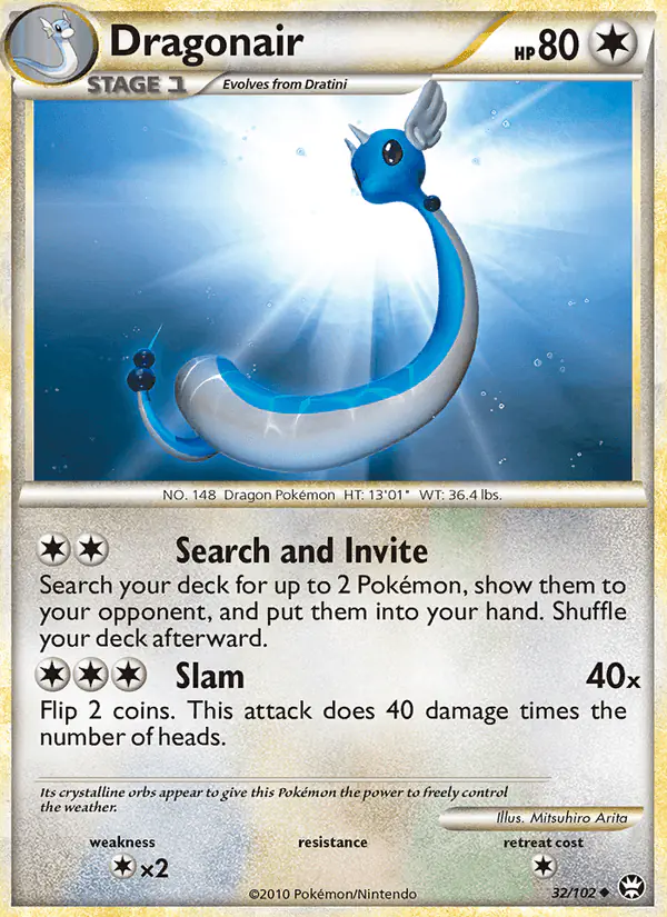 Carta Dragonair 32/102 de Triumphant
