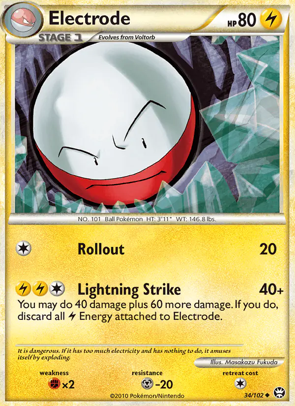 Carta Electrode 34/102 de Triumphant