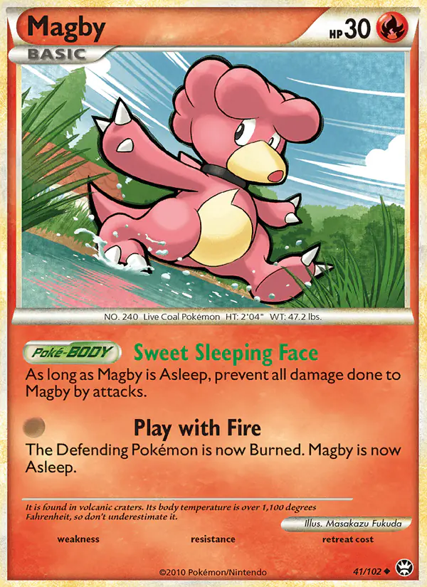 Carta Magby 41/102 de Triumphant
