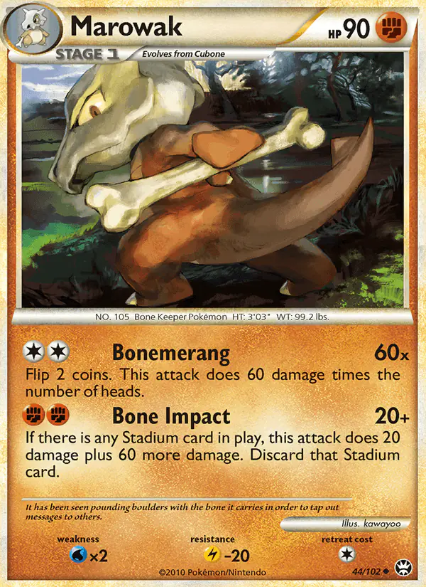 Carta Marowak 44/102 de Triumphant
