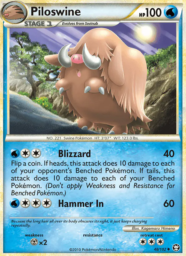 Carta Piloswine 48/102 de Triumphant