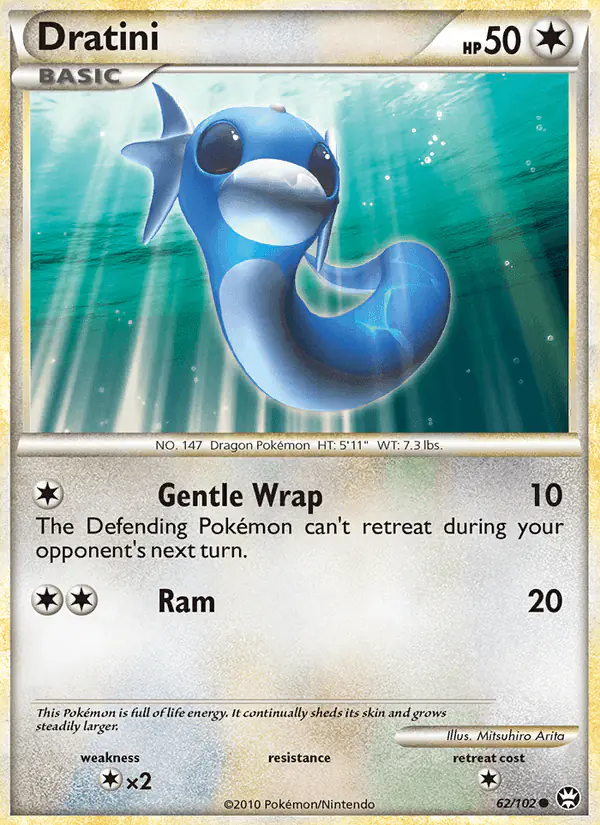 Carta Dratini 62/102 de Triumphant