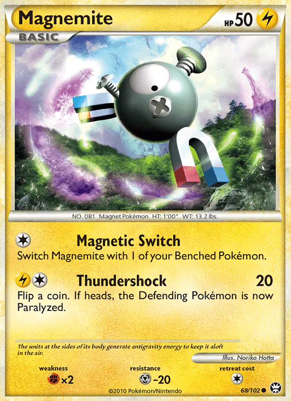 Carta Magnemite 68/102 de Triumphant