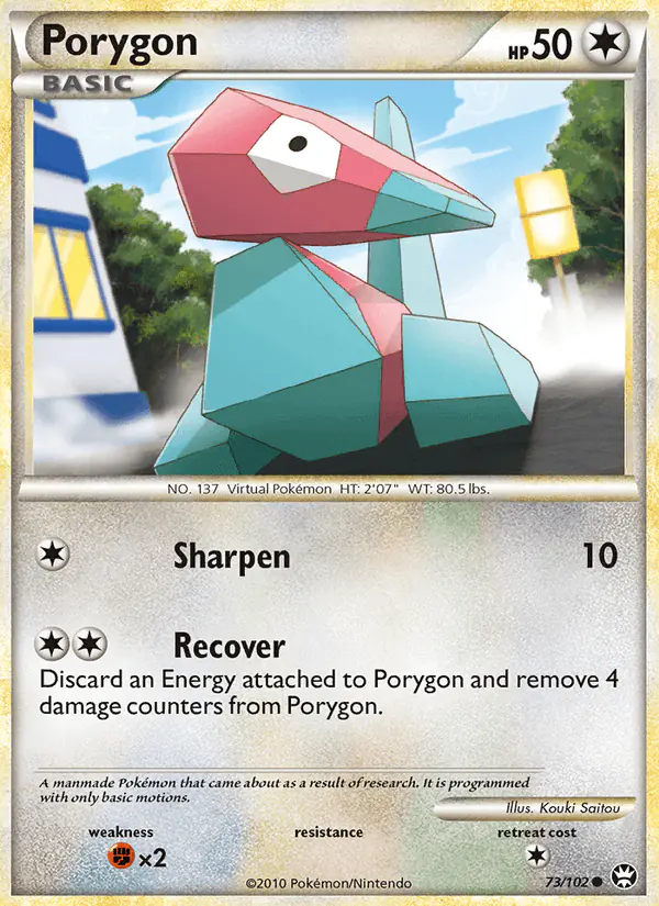 Carta Porygon 73/102 de Triumphant