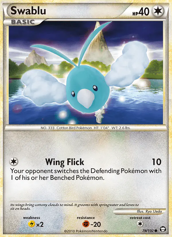 Carta Swablu 78/102 de Triumphant