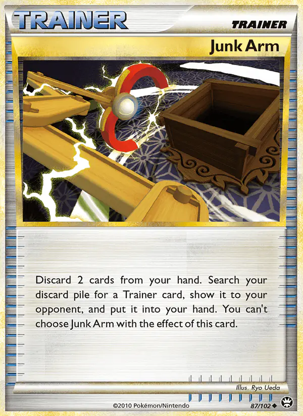 Carta Junk Arm 87/102 de Triumphant