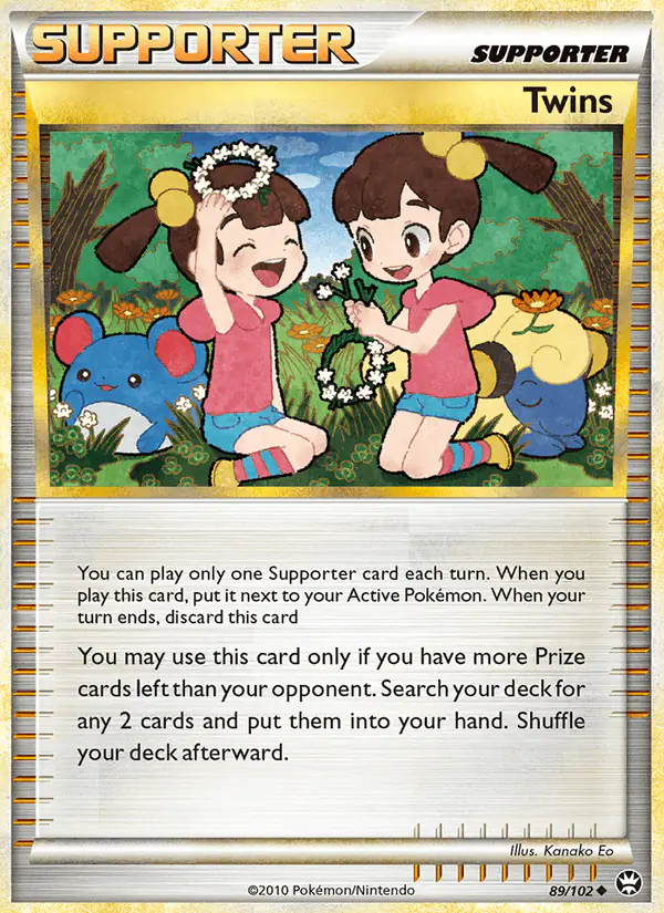 Carta Twins 89/102 de Triumphant