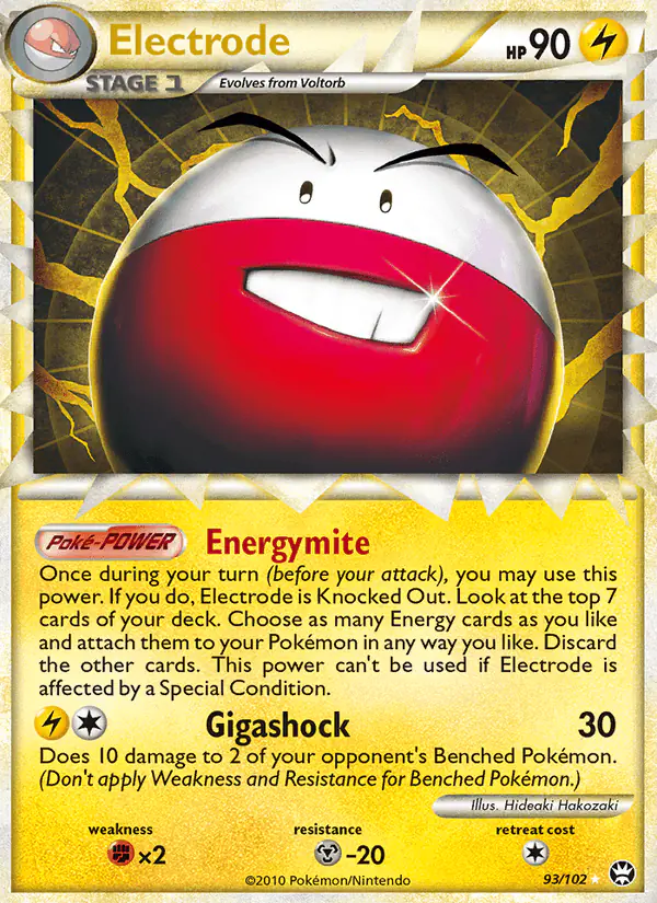 Carta Electrode 93/102 de Triumphant