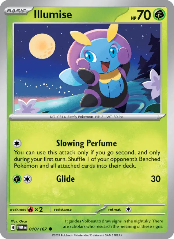 Carta Illumise 010/167 de Twilight Masquerade