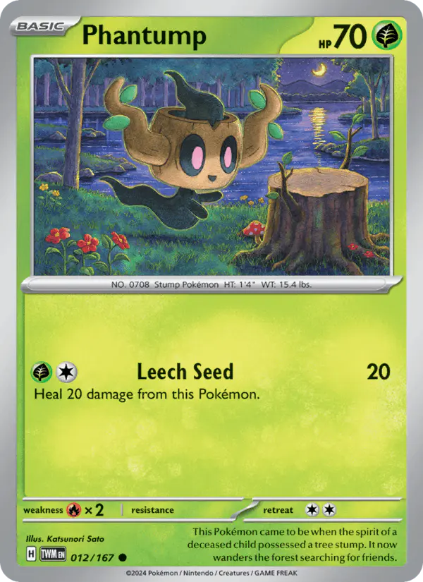 Carta Phantump 012/167 de Twilight Masquerade