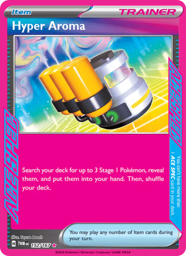 Carta Hyper Aroma 152/167 de Twilight Masquerade