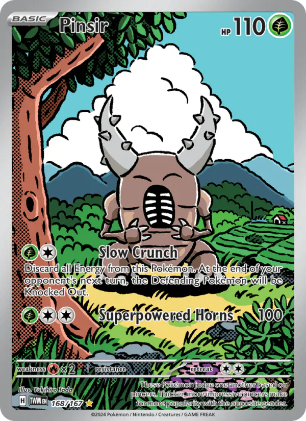 Carta Pinsir 168/167 de Twilight Masquerade